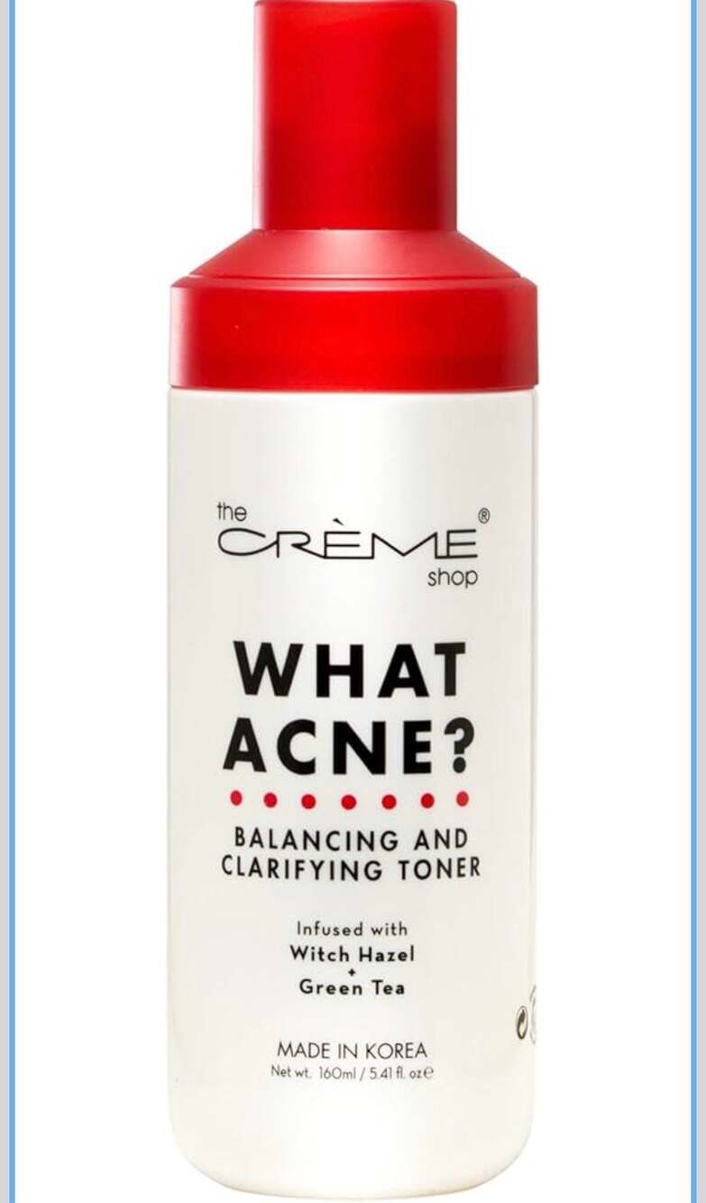 The Crème Shop What Acne? Balancing and Clarifying Toner 160ml‎ / 5.41 fl. oz.